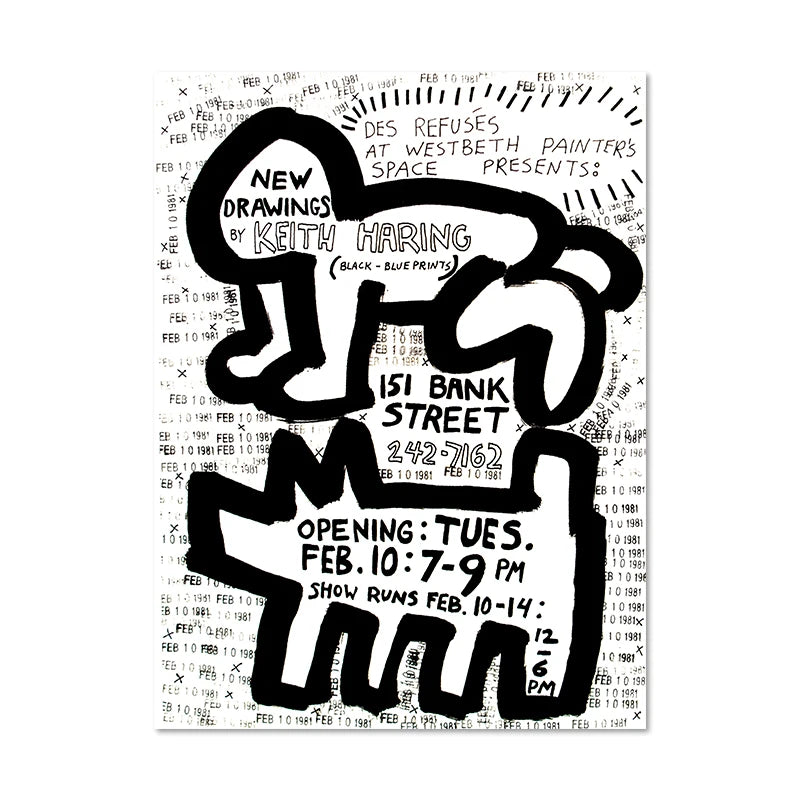 Love & Lines Collection - Keith Haring Inspiration