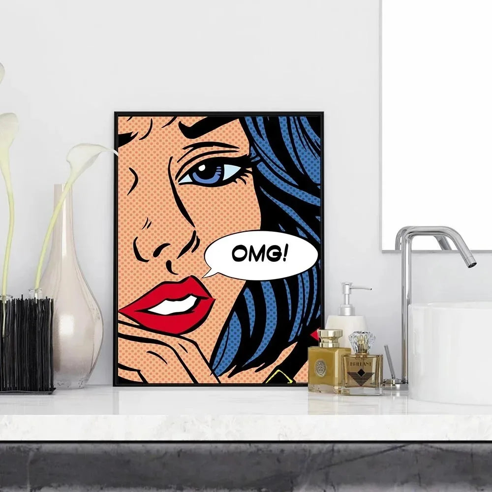Collection Faces & Feelings - Inspiration Roy Lichtenstein