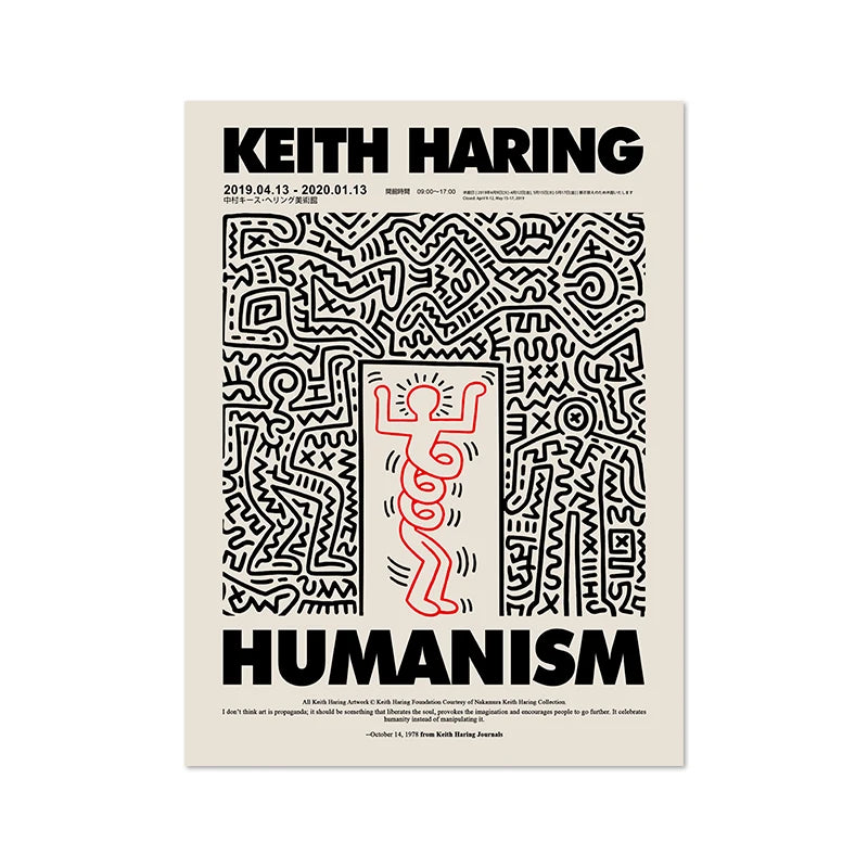 Love & Lines Collection - Keith Haring Inspiration