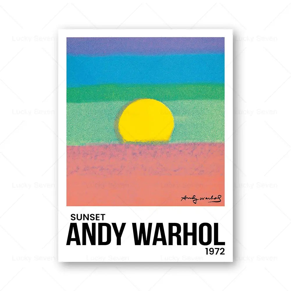 Sunsets Collection – Andy Warhol Inspiration