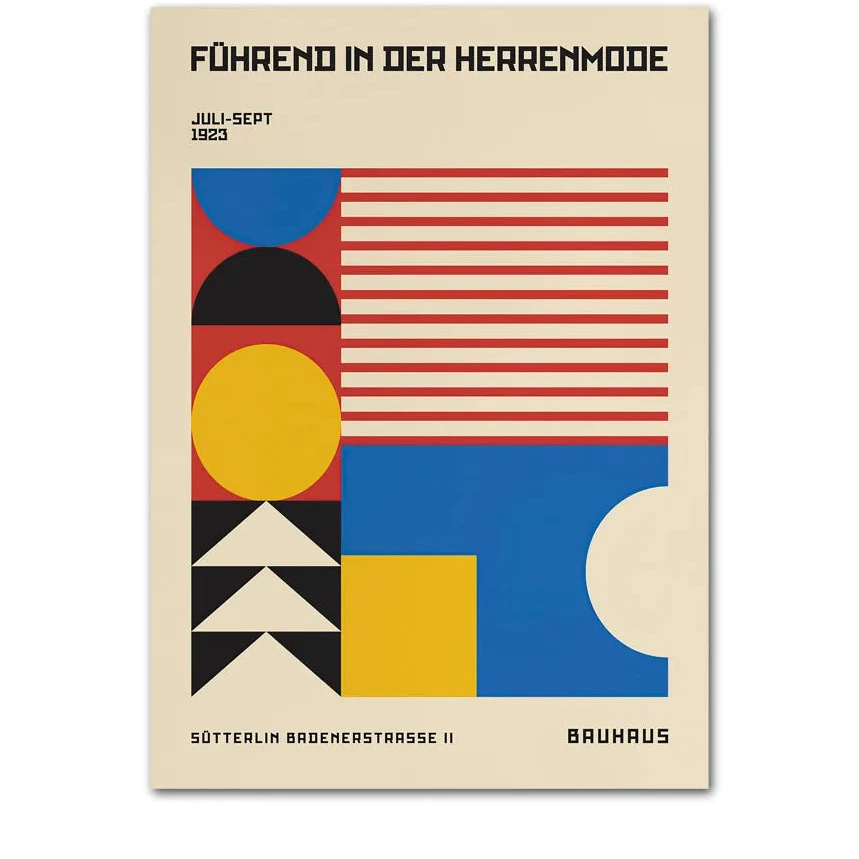Collection GeoGraphik - Inspiration Bauhaus