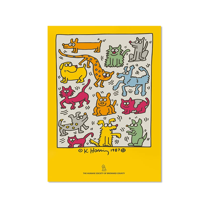 Love & Lines Collection - Keith Haring Inspiration