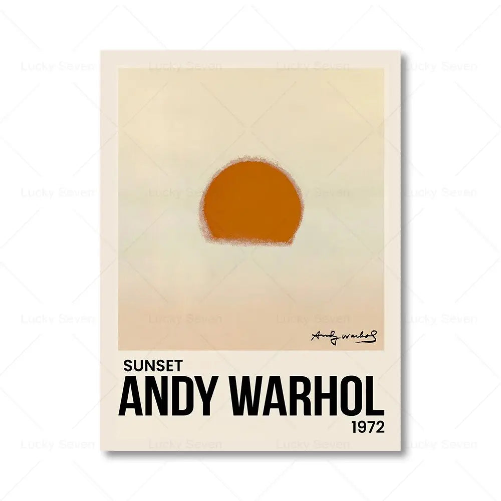 Sunsets Collection – Andy Warhol Inspiration
