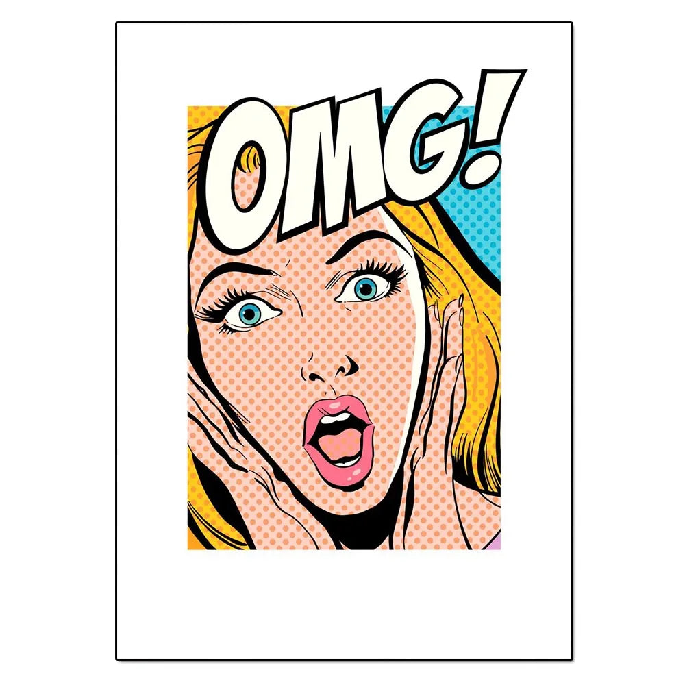 Collection Faces & Feelings - Inspiration Roy Lichtenstein
