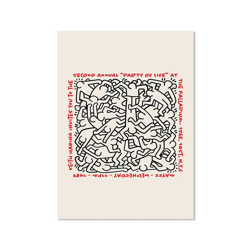 Love & Lines Collection - Keith Haring Inspiration