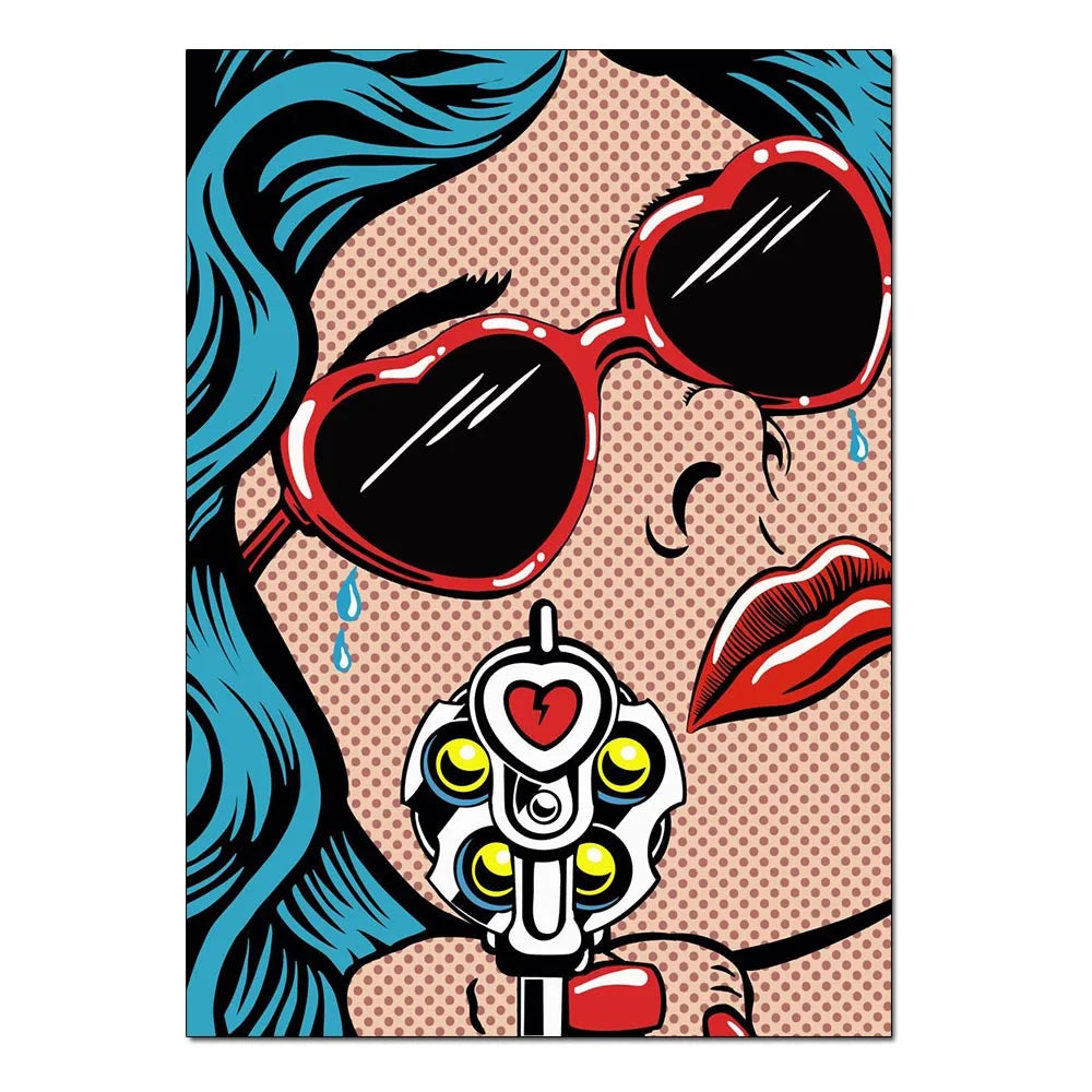 Collection Faces & Feelings - Inspiration Roy Lichtenstein