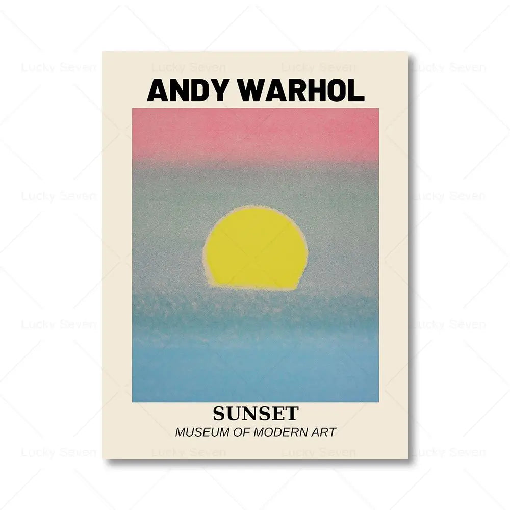Sunsets Collection – Andy Warhol Inspiration