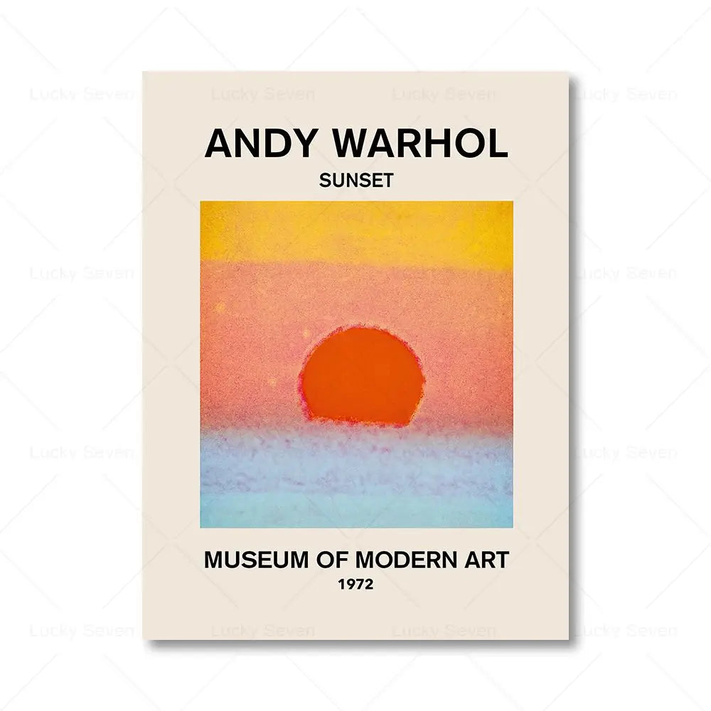 Sunsets Collection – Andy Warhol Inspiration