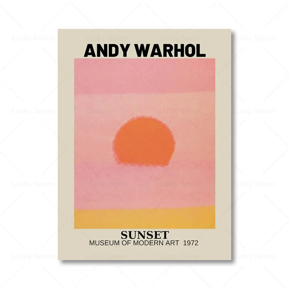 Sunsets Collection – Andy Warhol Inspiration