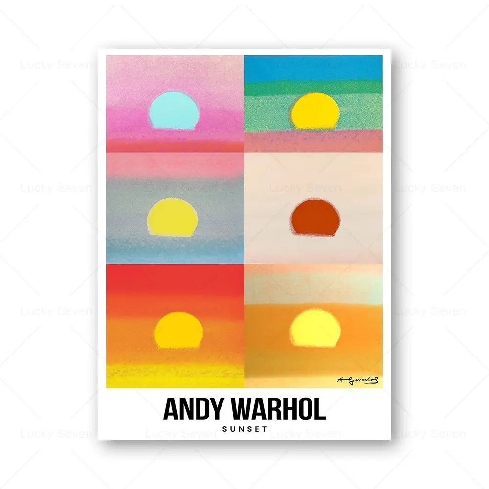 Sunsets Collection – Andy Warhol Inspiration