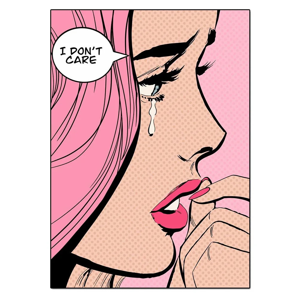 Collection Faces & Feelings - Inspiration Roy Lichtenstein