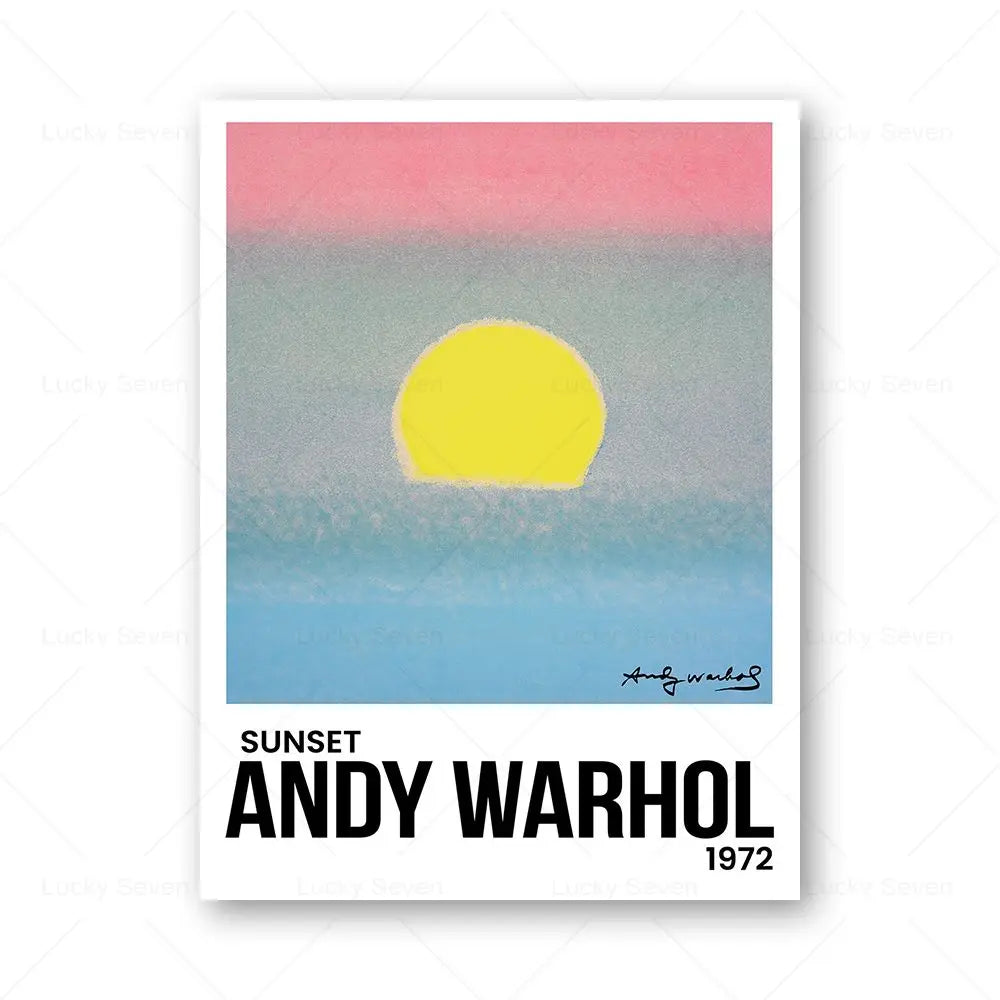 Sunsets Collection – Andy Warhol Inspiration
