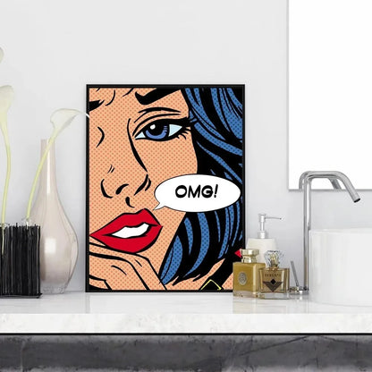 Collection Faces & Feelings - Inspiration Roy Lichtenstein