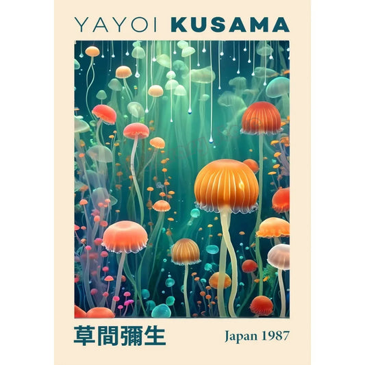 Psychedelic Nature Collection - Yayoi Kusama Inspiration