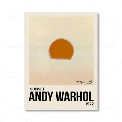 Sunsets Collection – Andy Warhol Inspiration