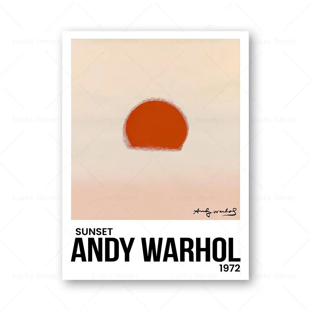 Sunsets Collection – Andy Warhol Inspiration