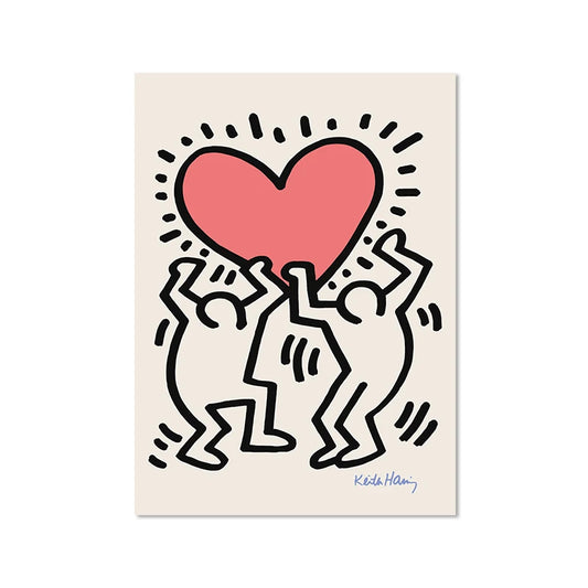 Love &amp; Lines Collection - Keith Haring Inspiration
