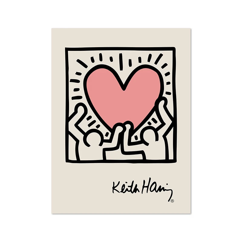 Love &amp; Lines Collection - Keith Haring Inspiration