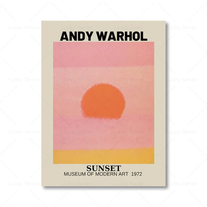Sunsets Collection – Andy Warhol Inspiration