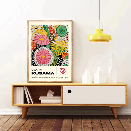 Psychedelic Nature Collection - Yayoi Kusama Inspiration